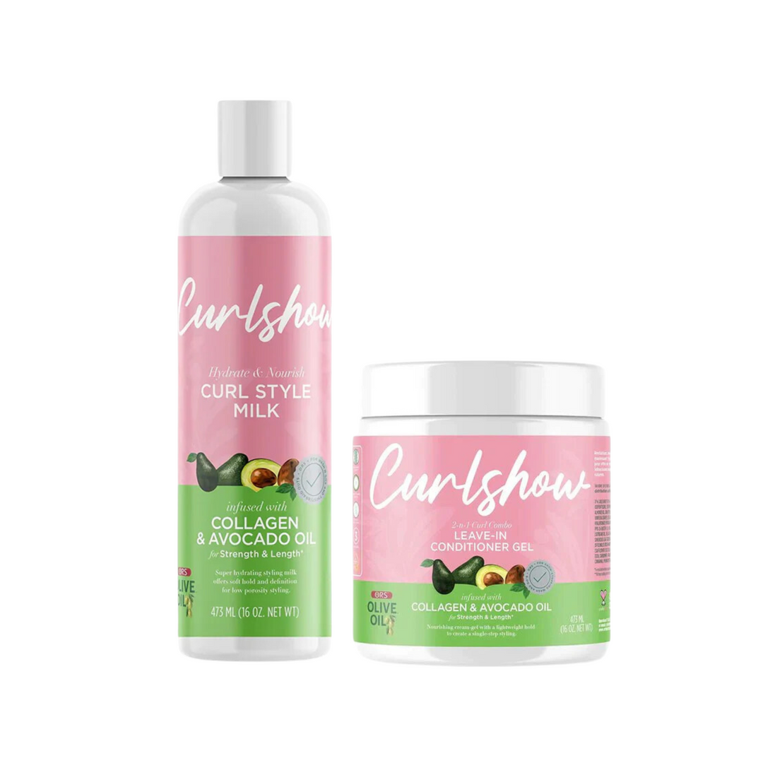 ORS Curlshow Curl Style Milk and Leave In Conditioning Gel