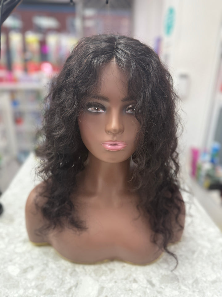 16inch glueless lace wig - human hair