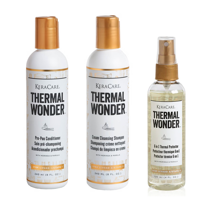 KeraCare Thermal Wonder - Straightening Bundle