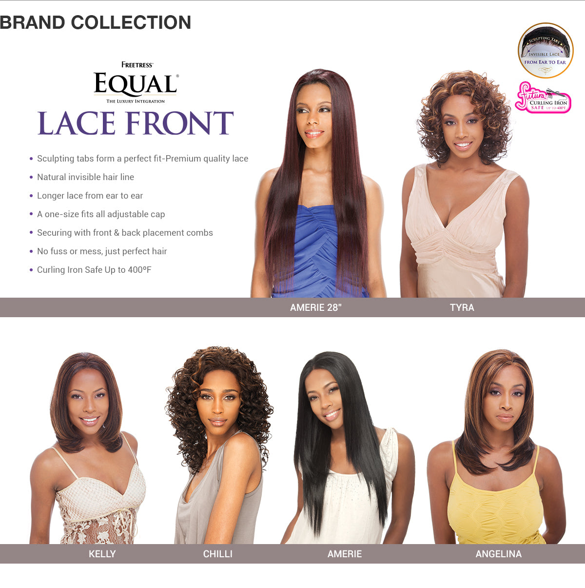 Freetress Equal Amerie 28 colour P1B 30 SPOT OF GLAM